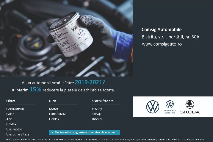 Actiune automobil produs între 2019-2021