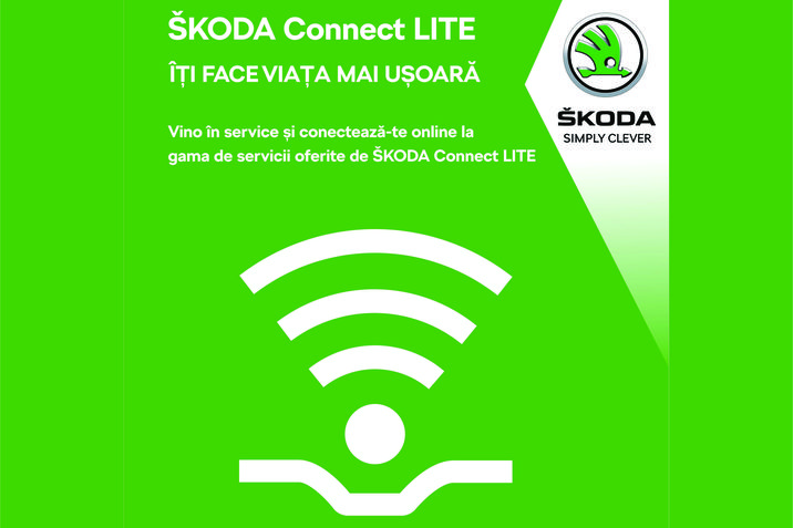 Aplicaţia ŠKODA Connect LITE