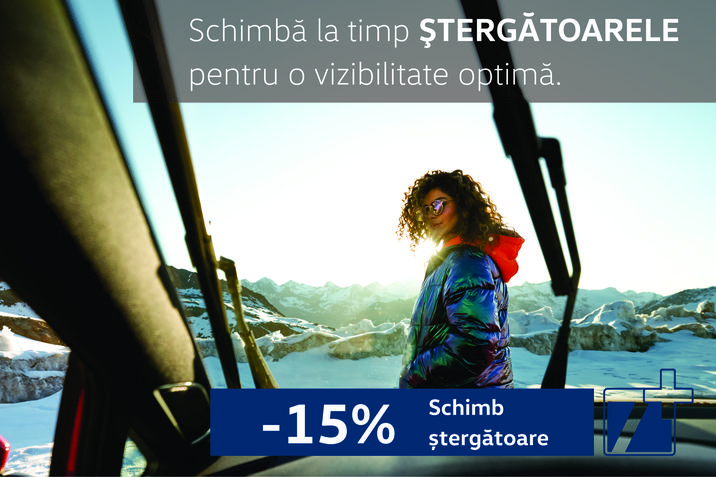 Schimbă la timp ŞTERGĂTOARELE
