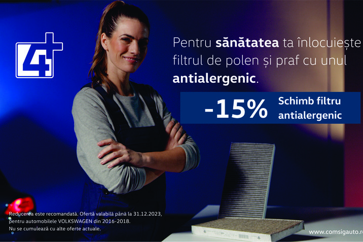 Filtru antialergenic - 4+