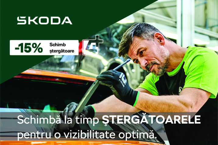 Schimbă la timp ŞTERGĂTOARELE