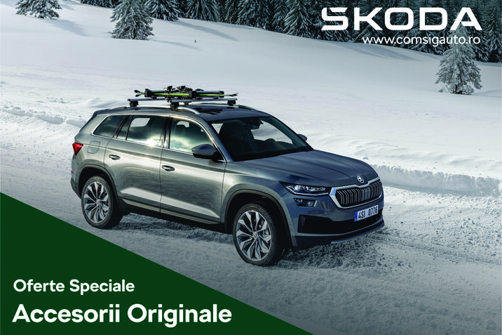 Oferte speciale Accesorii Originale Skoda