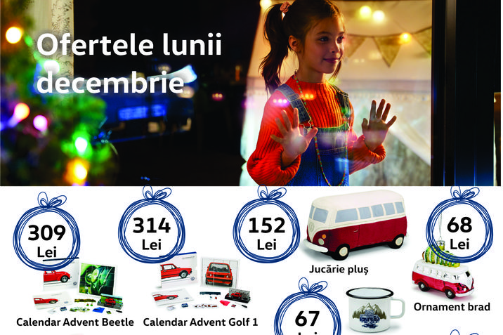 Ofertele lunii decembrie - Accesorii OriginaleVolkswagen
