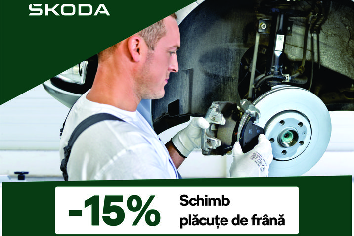 Oferta schimb placute Skoda