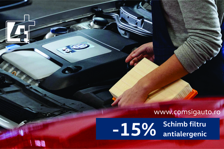Schimb filtru antialergenic