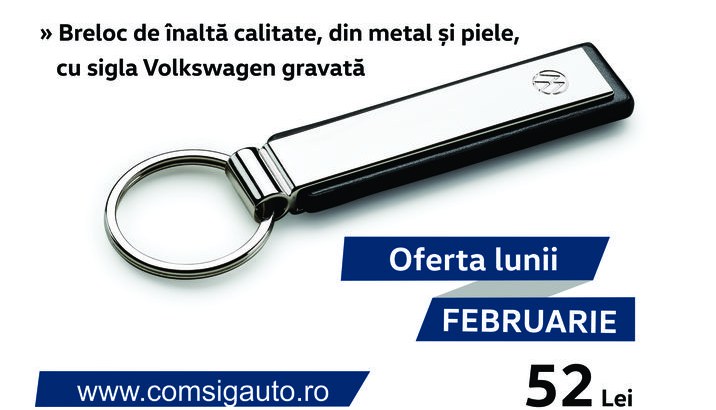 Oferta lunii februarie - Accesorii Originale Volkswagen