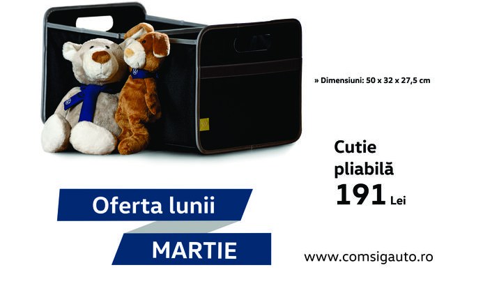 Oferta lunii martie - Accesorii Originale Volkswagen